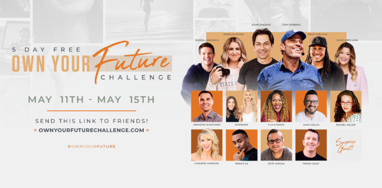Tony Robbins Dean Graziosi Own your Future Challenge Free Download 768x379 1